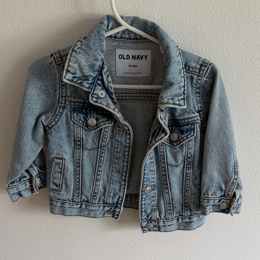 Old Navy Kids Jean Jacket - Light Blue